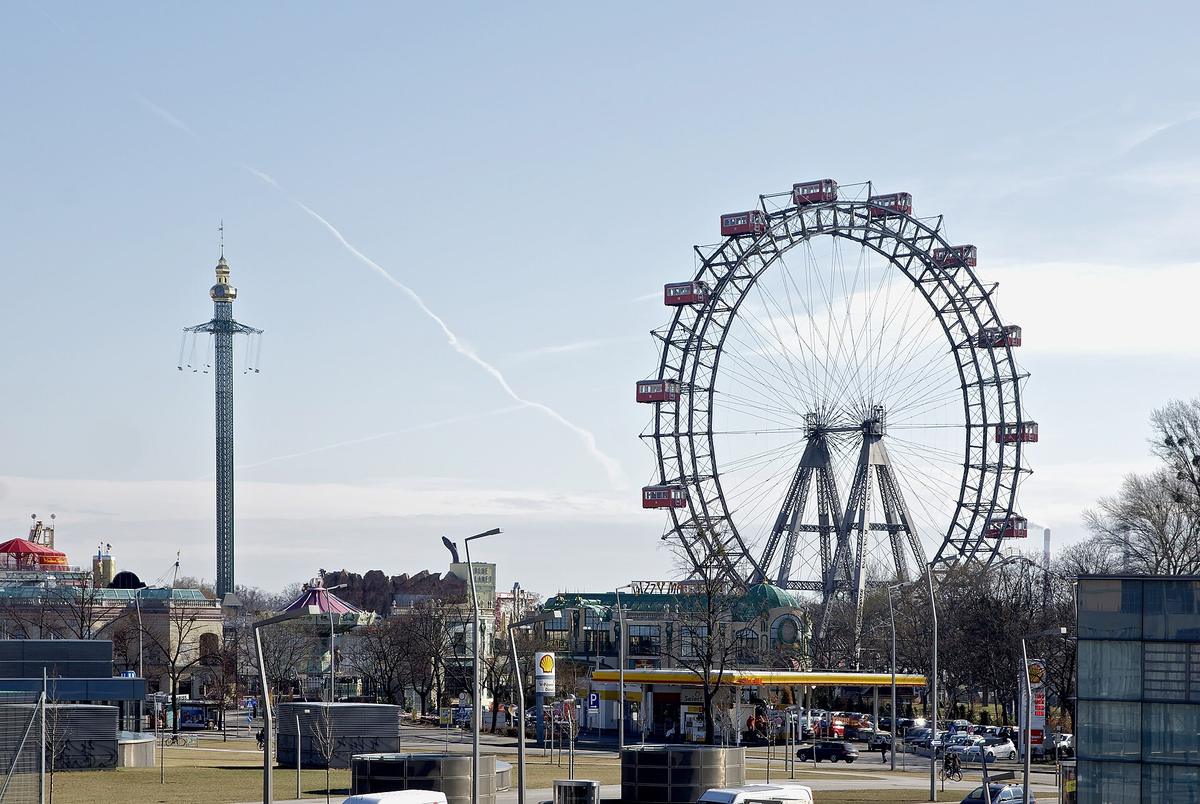 Prater and the Riesenrad