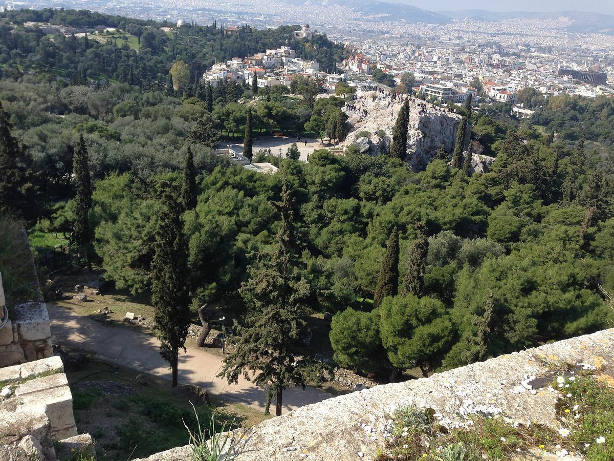 Athens city view