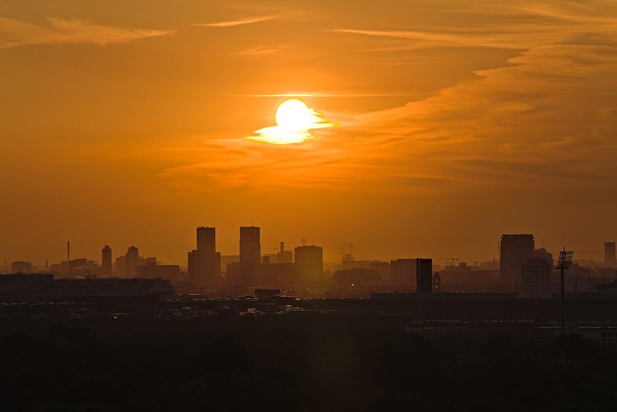 Berlin city view