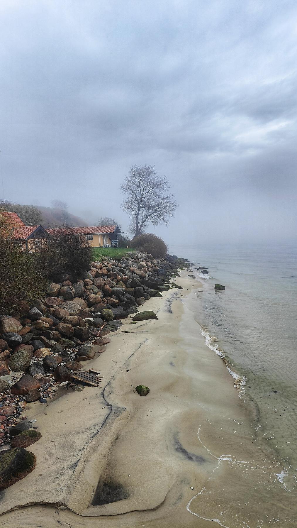 Danish coastline beach
