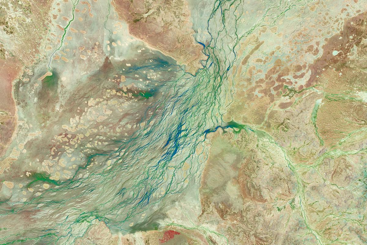 Australian outback wet season