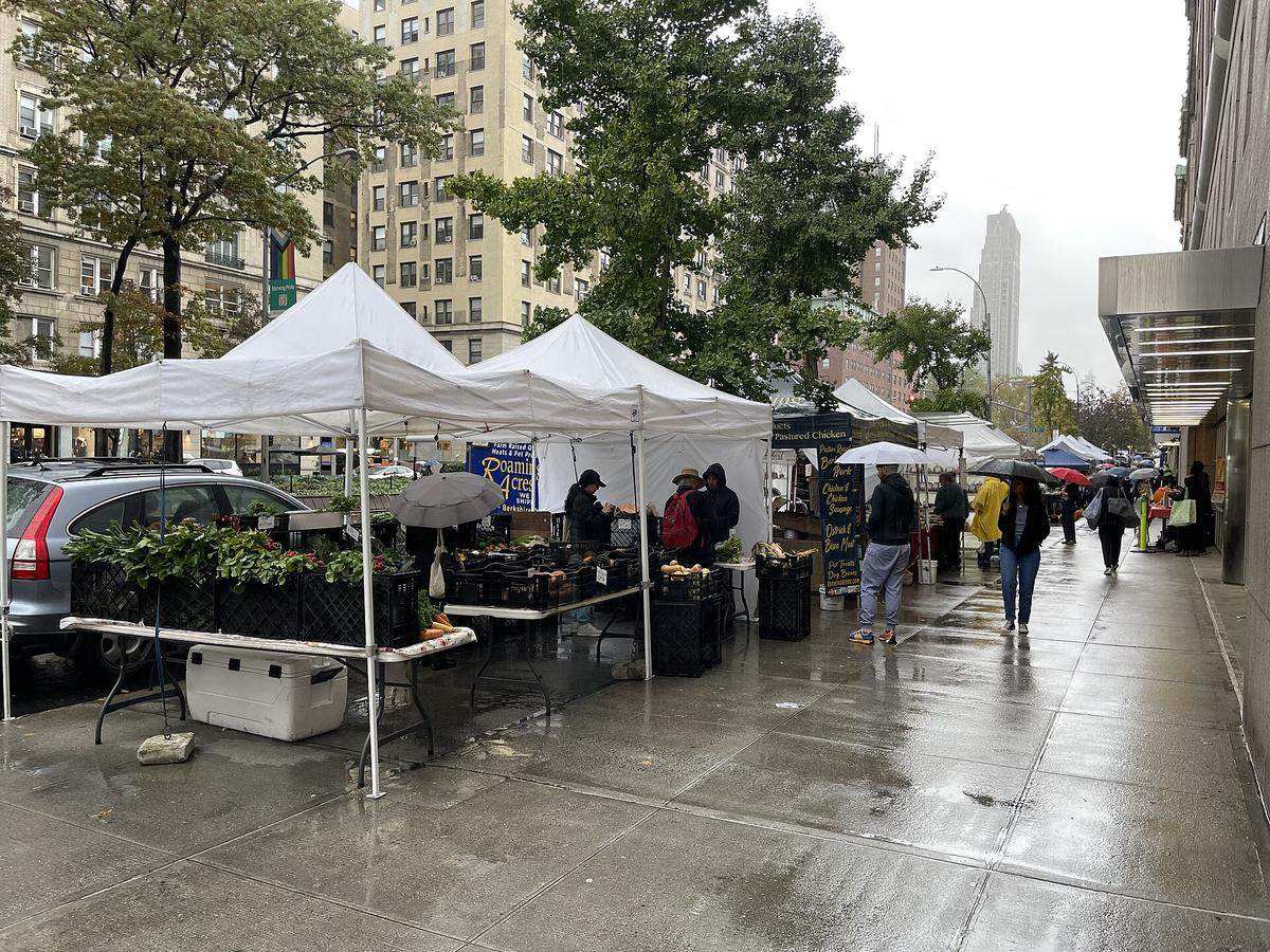 New York farmers market