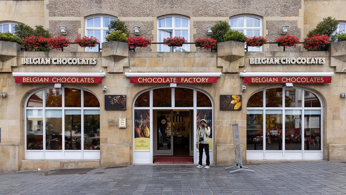 Belgian chocolate shop
