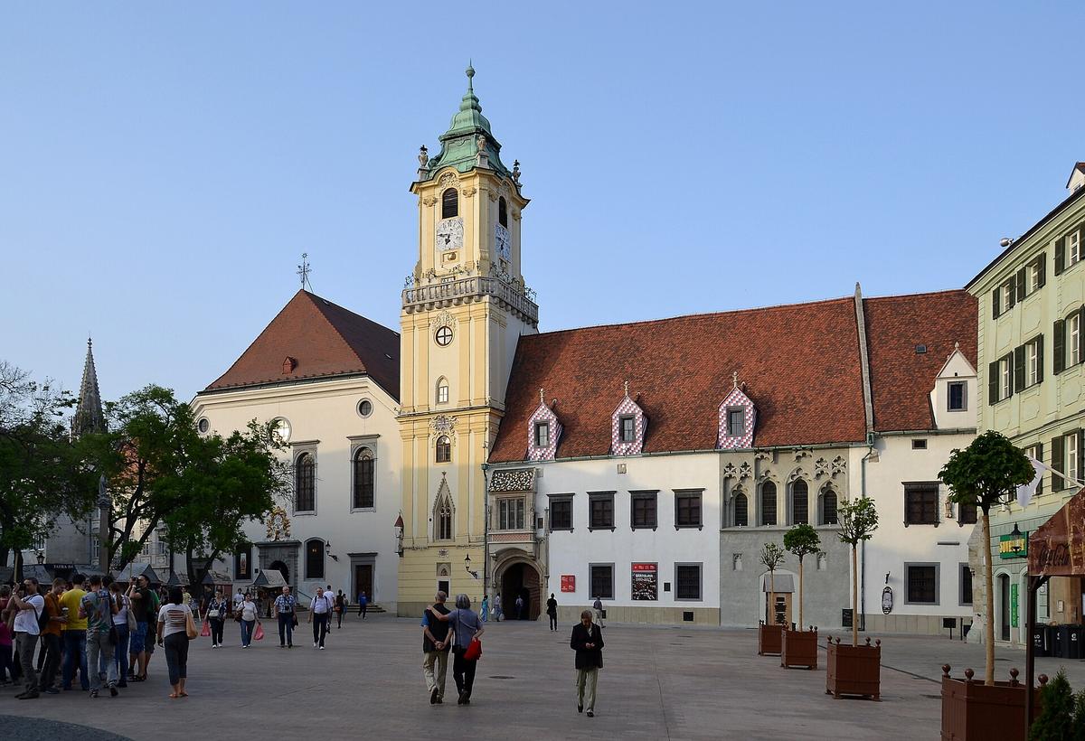 Bratislava market square
