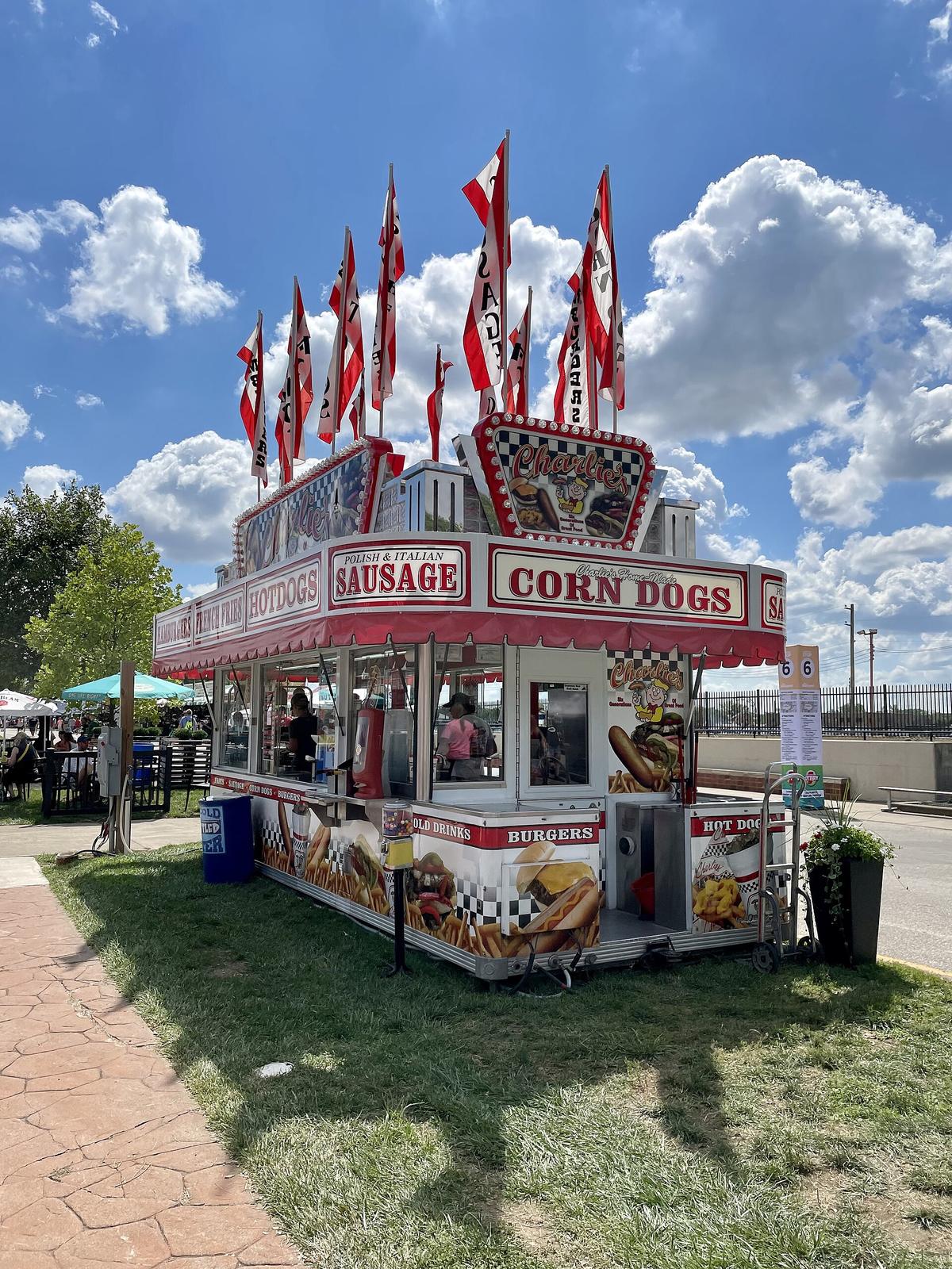 United States street food stall