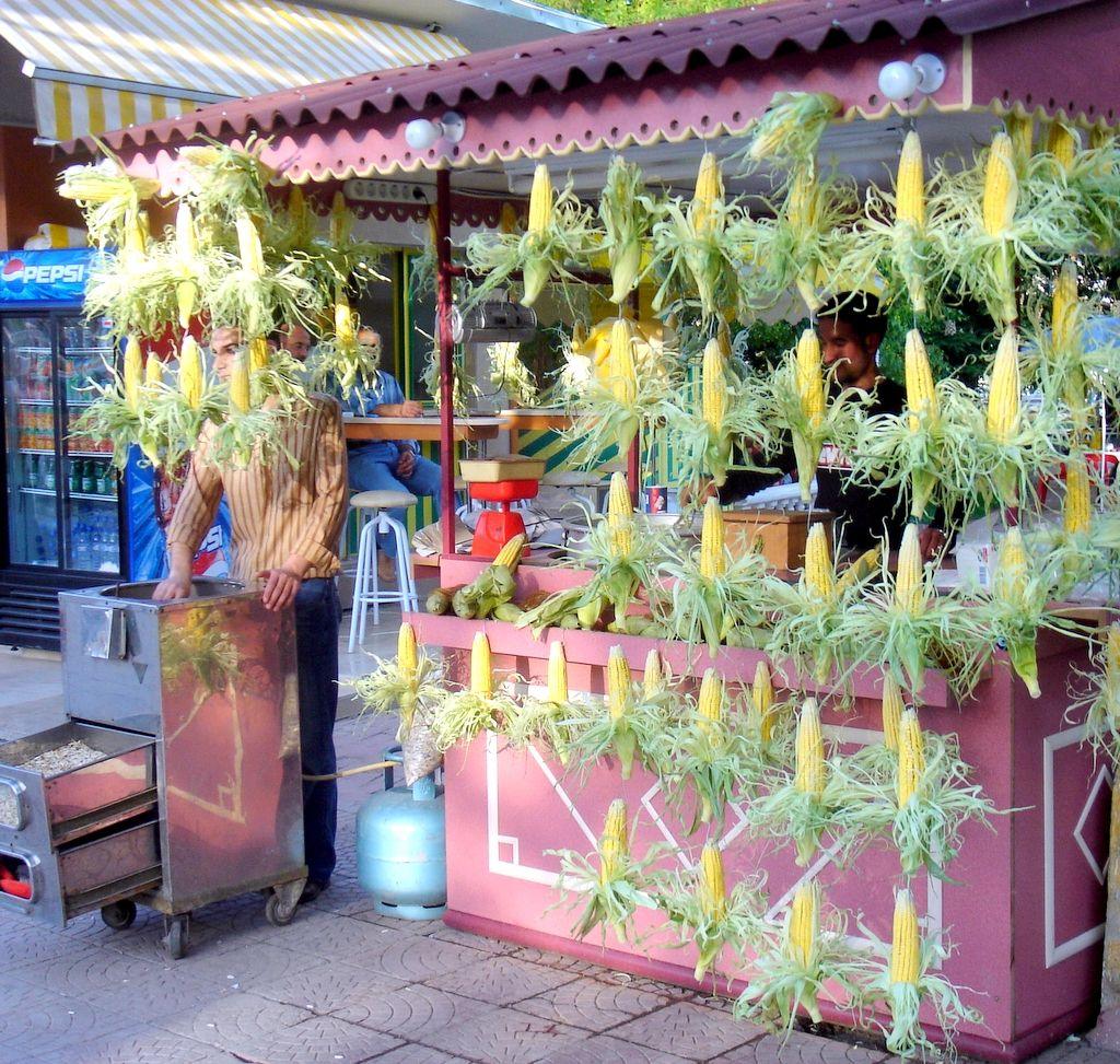 Turkey street food stall