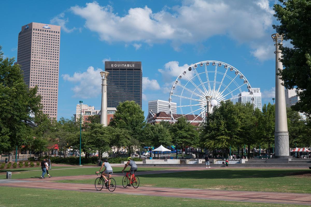 Atlanta downtown skyline