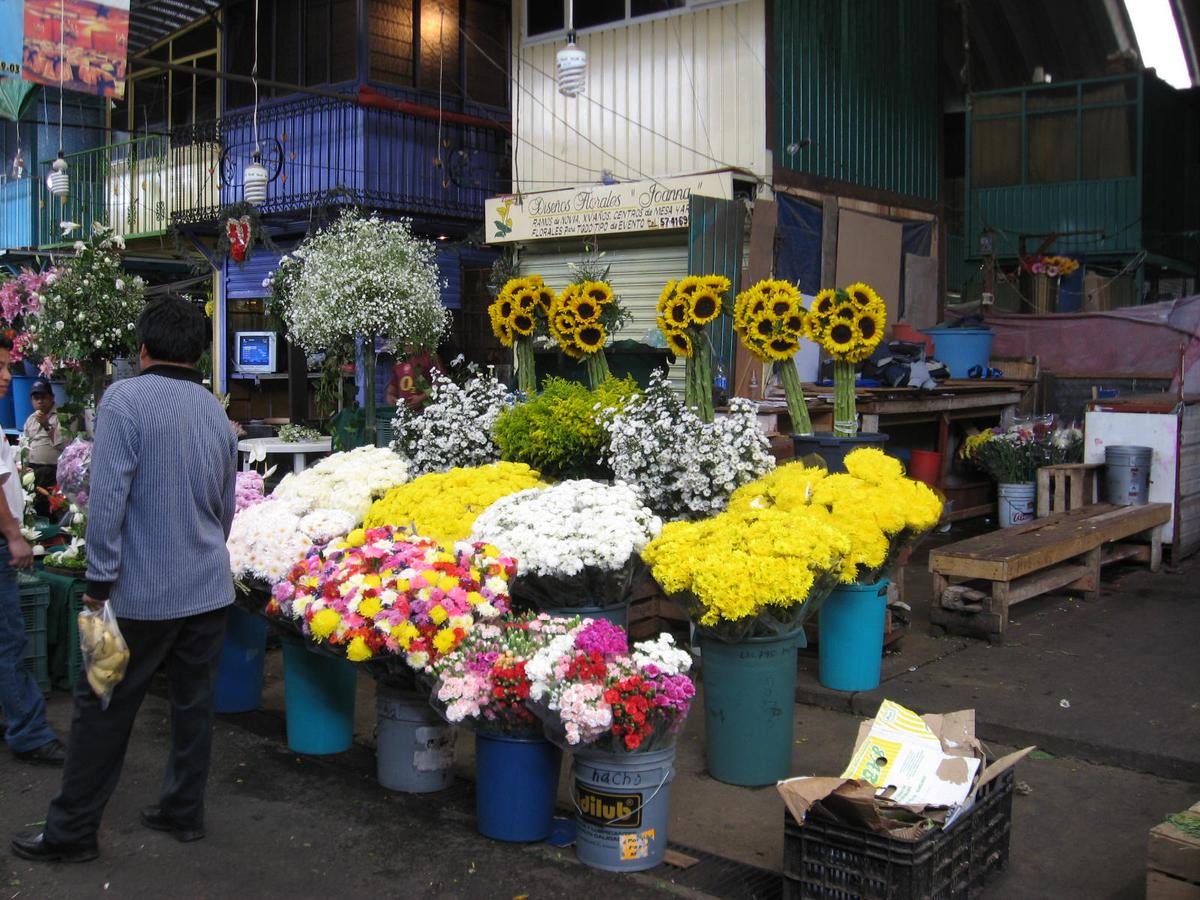 Mexican market stall