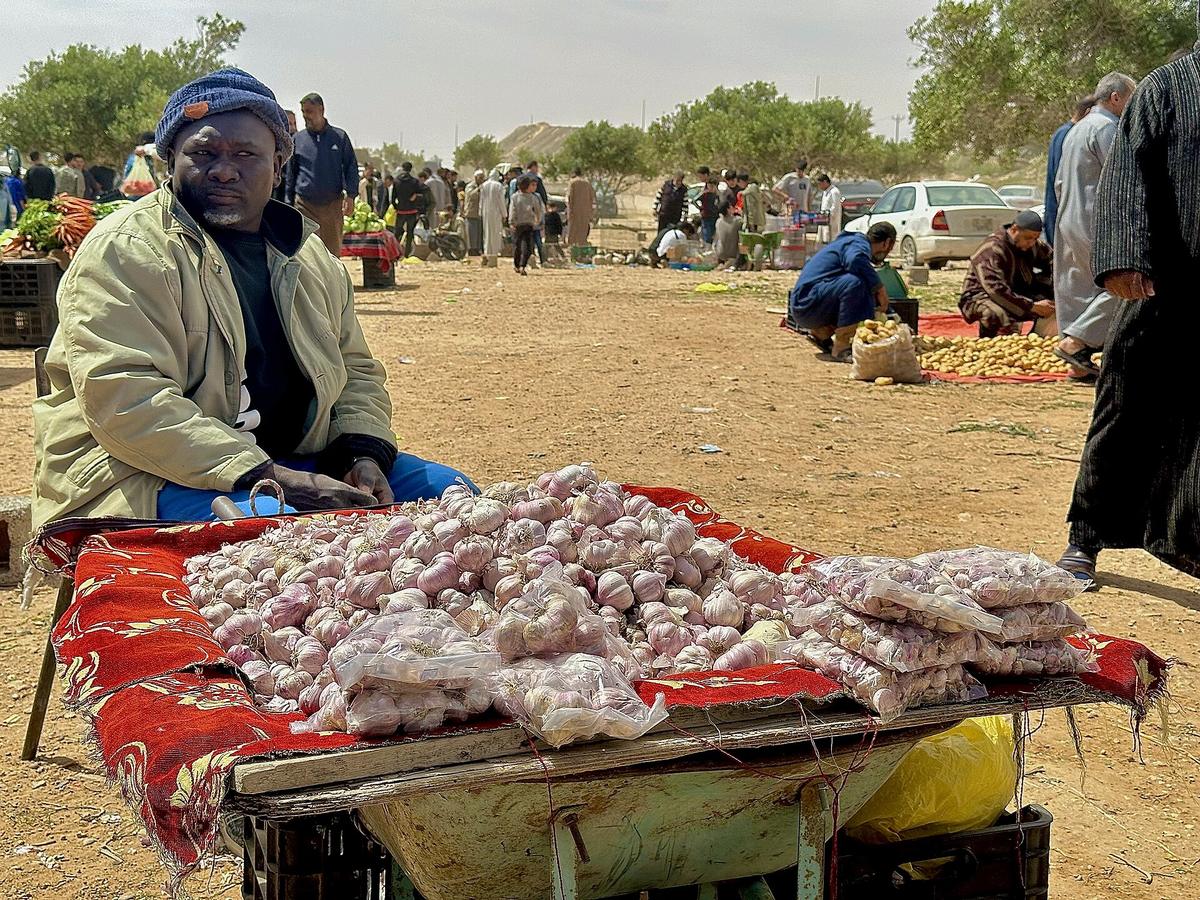Libya street food stall