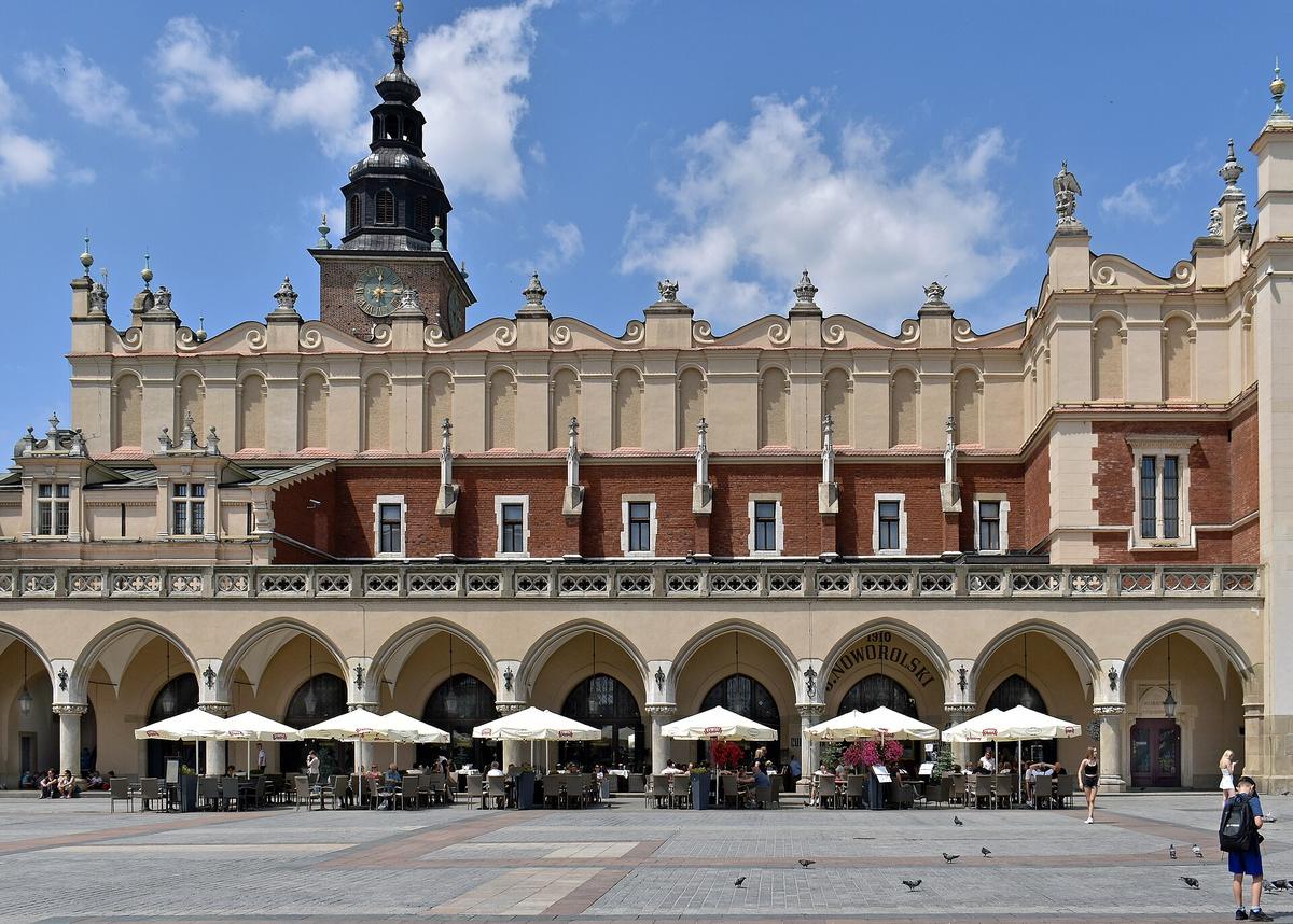 Krakow Cloth Hall market