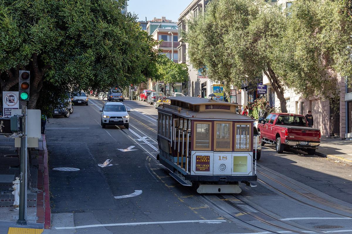 San Francisco cable car