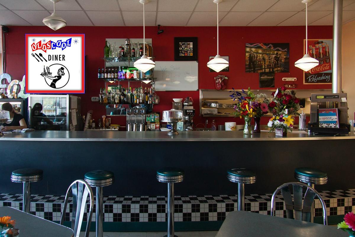 Canadian diner interior