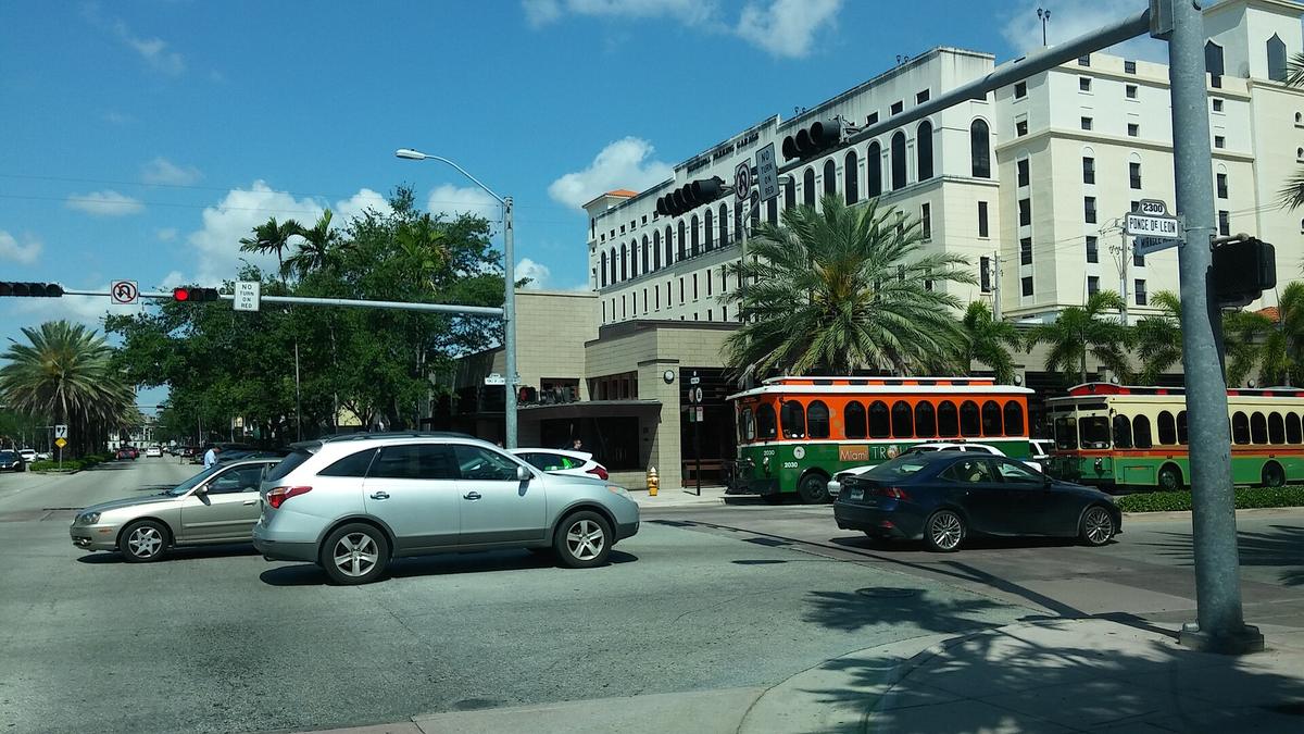 Miami street scene