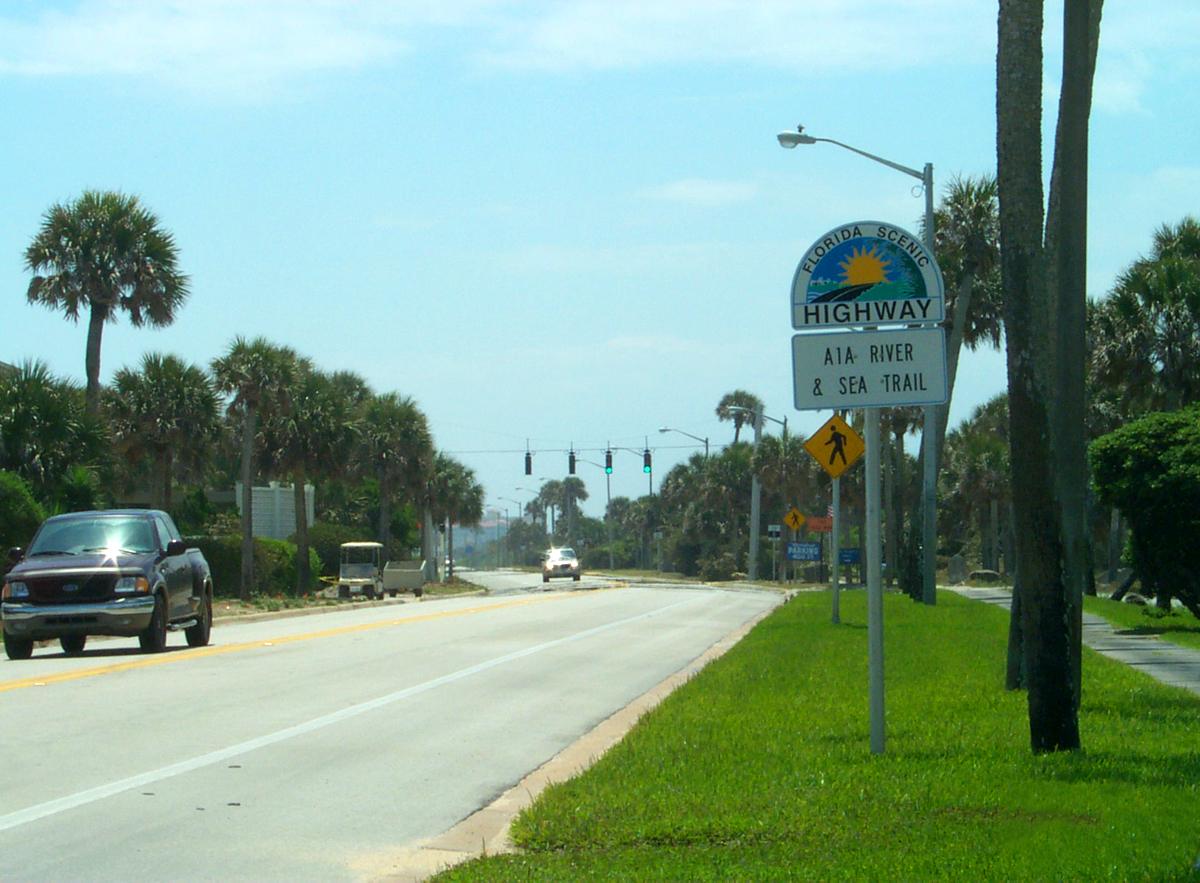 Florida coastal highway US1