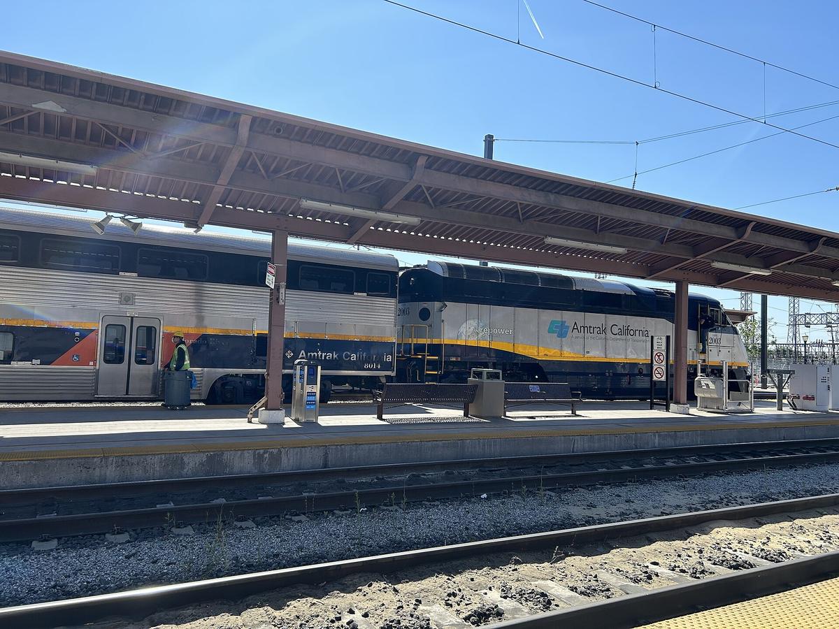 Amtrak train station