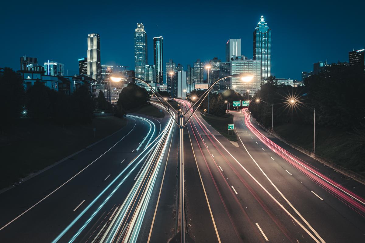 Atlanta street traffic