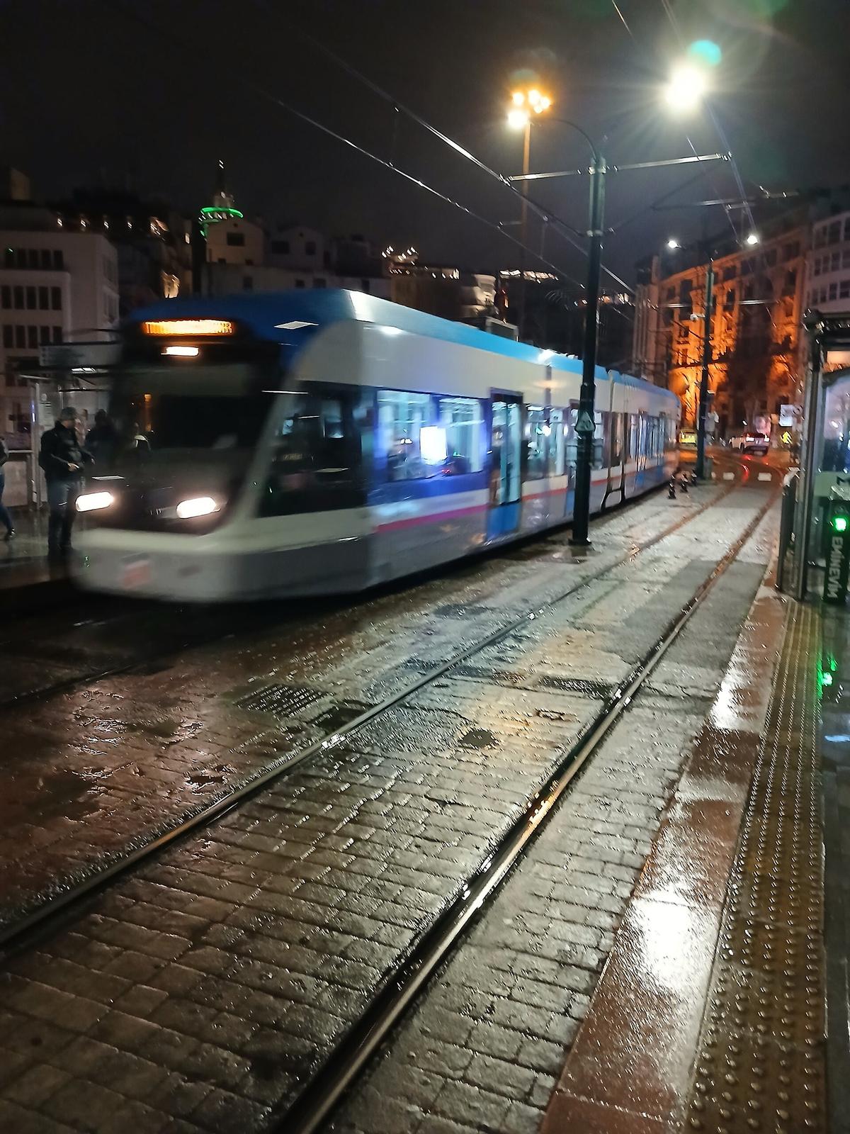 Istanbul tram Turkey