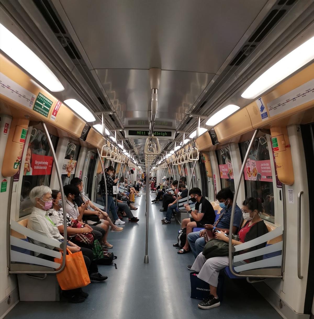 Singapore MRT train