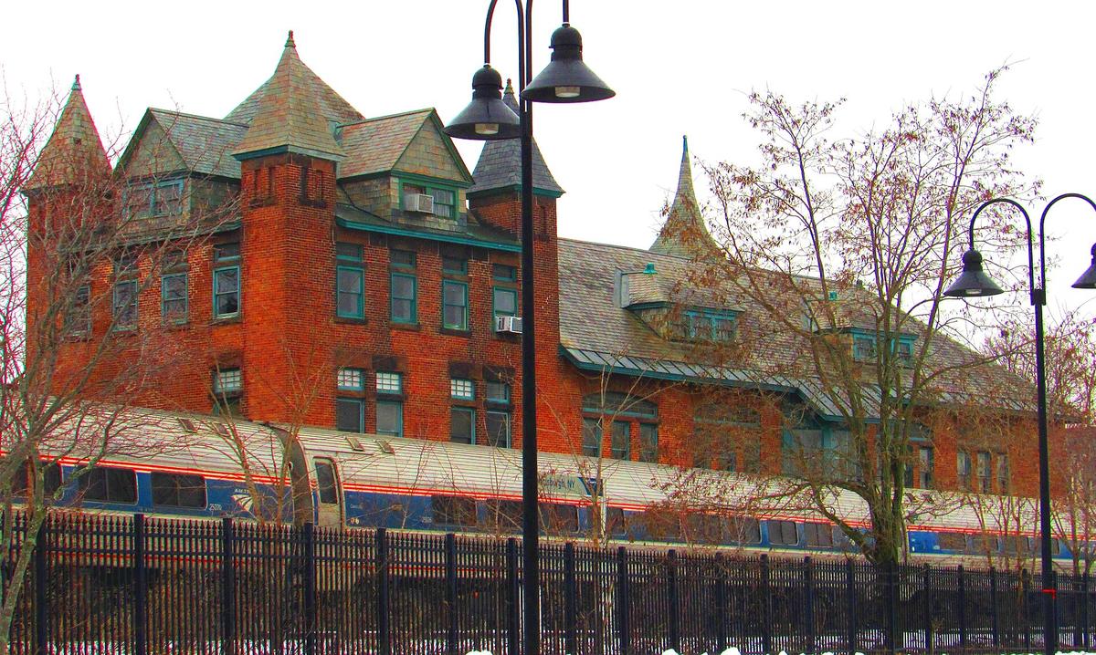 Amtrak train station