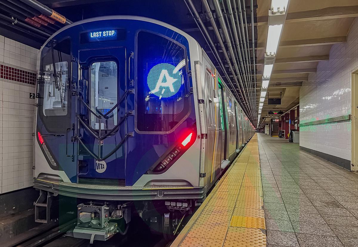 New York City subway train