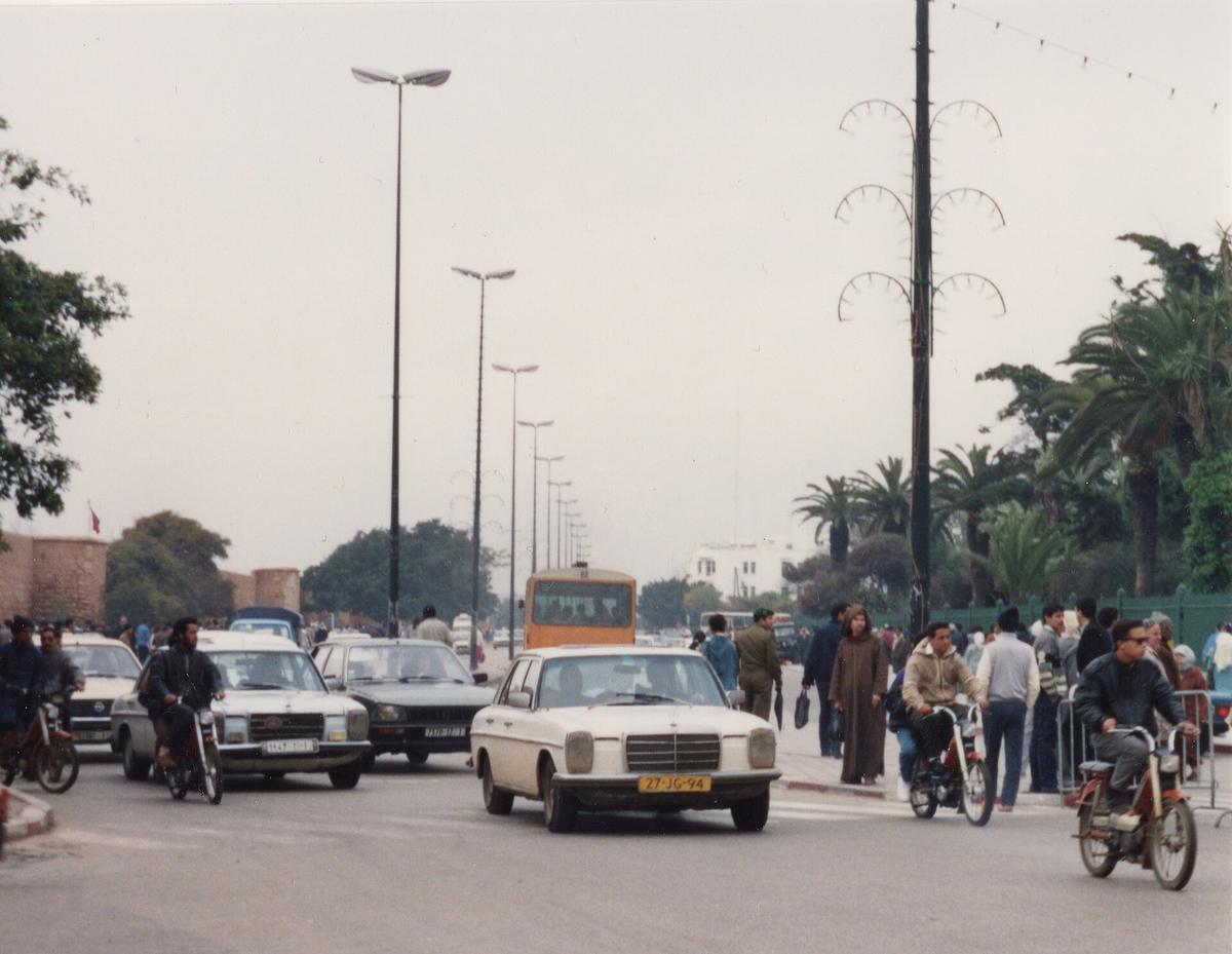 Rabat street traffic