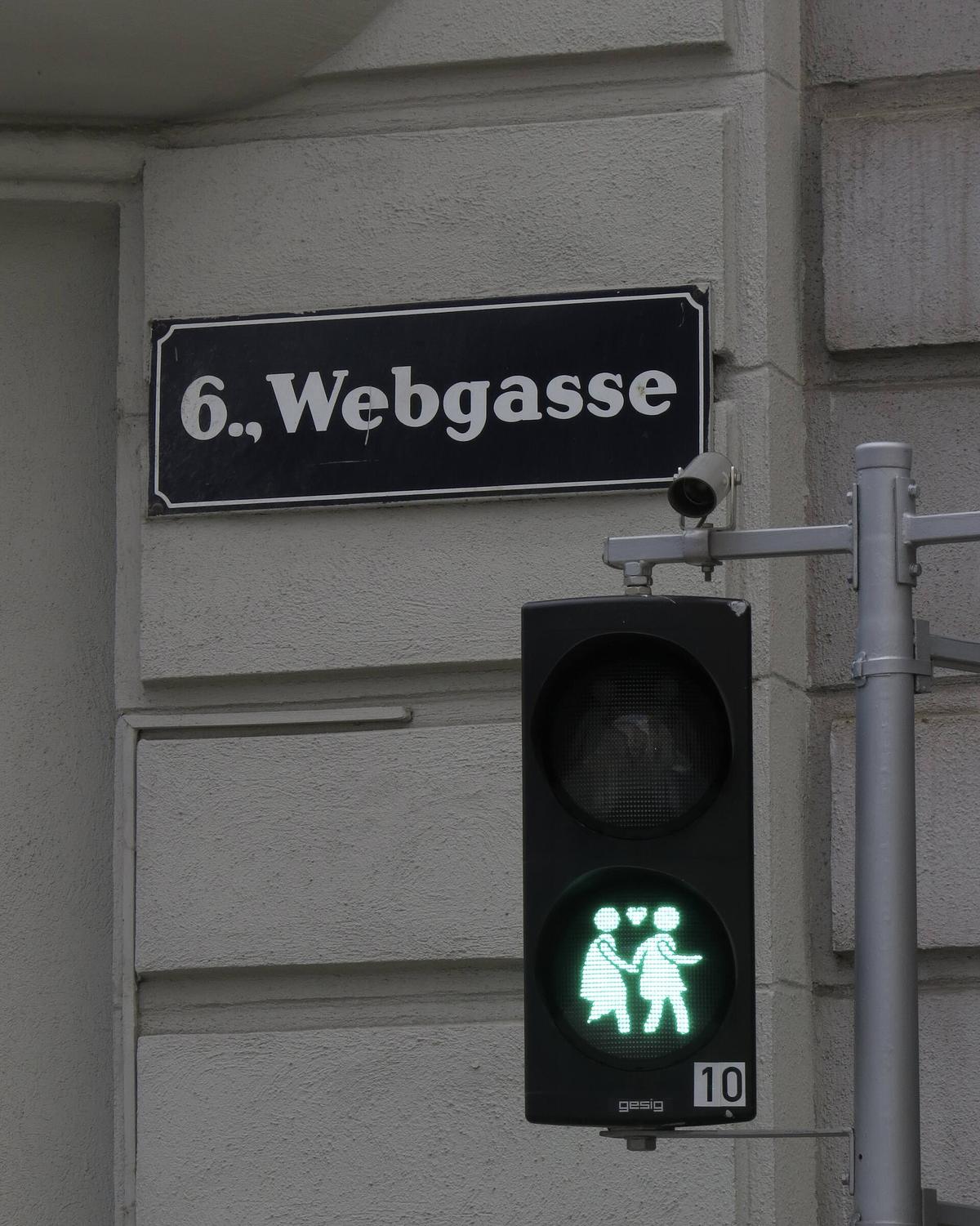 Vienna street traffic
