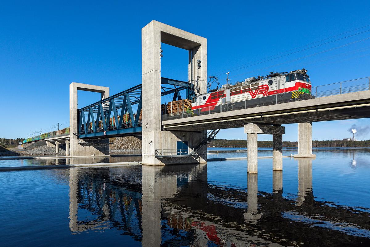 Finnish railway VR train