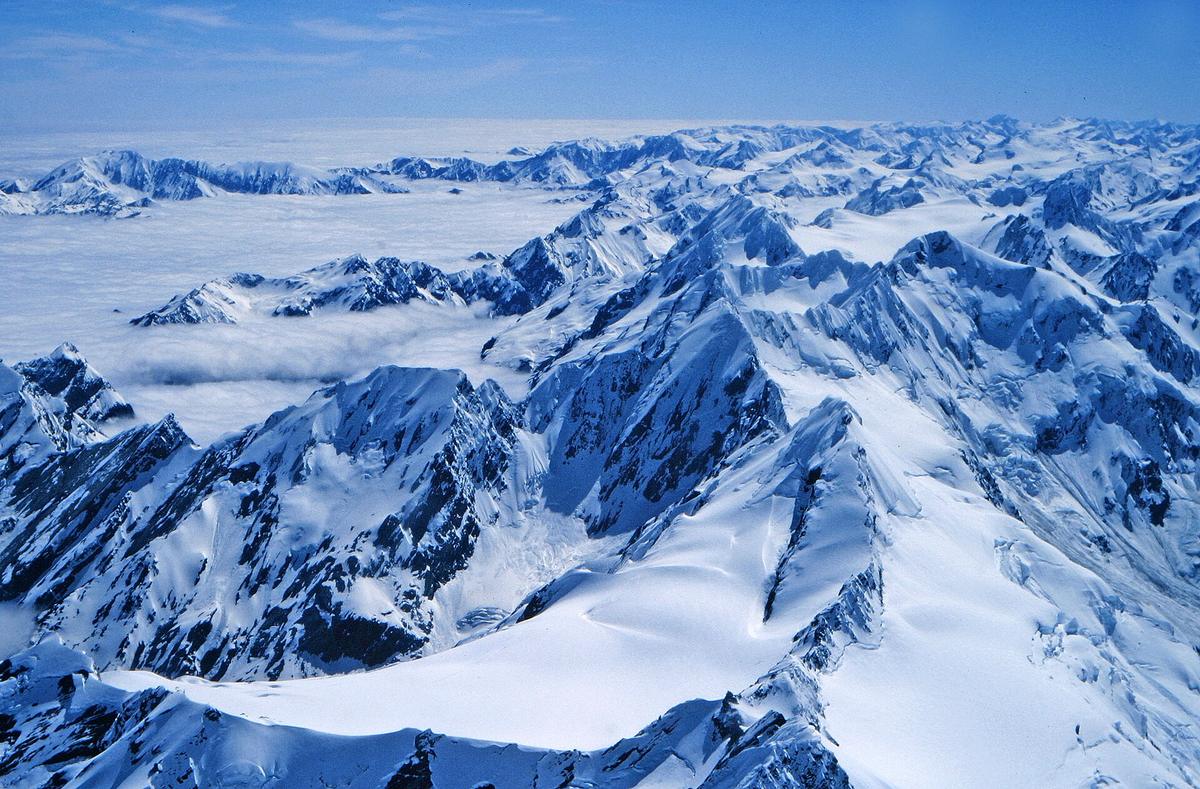New Zealand South Island mountains