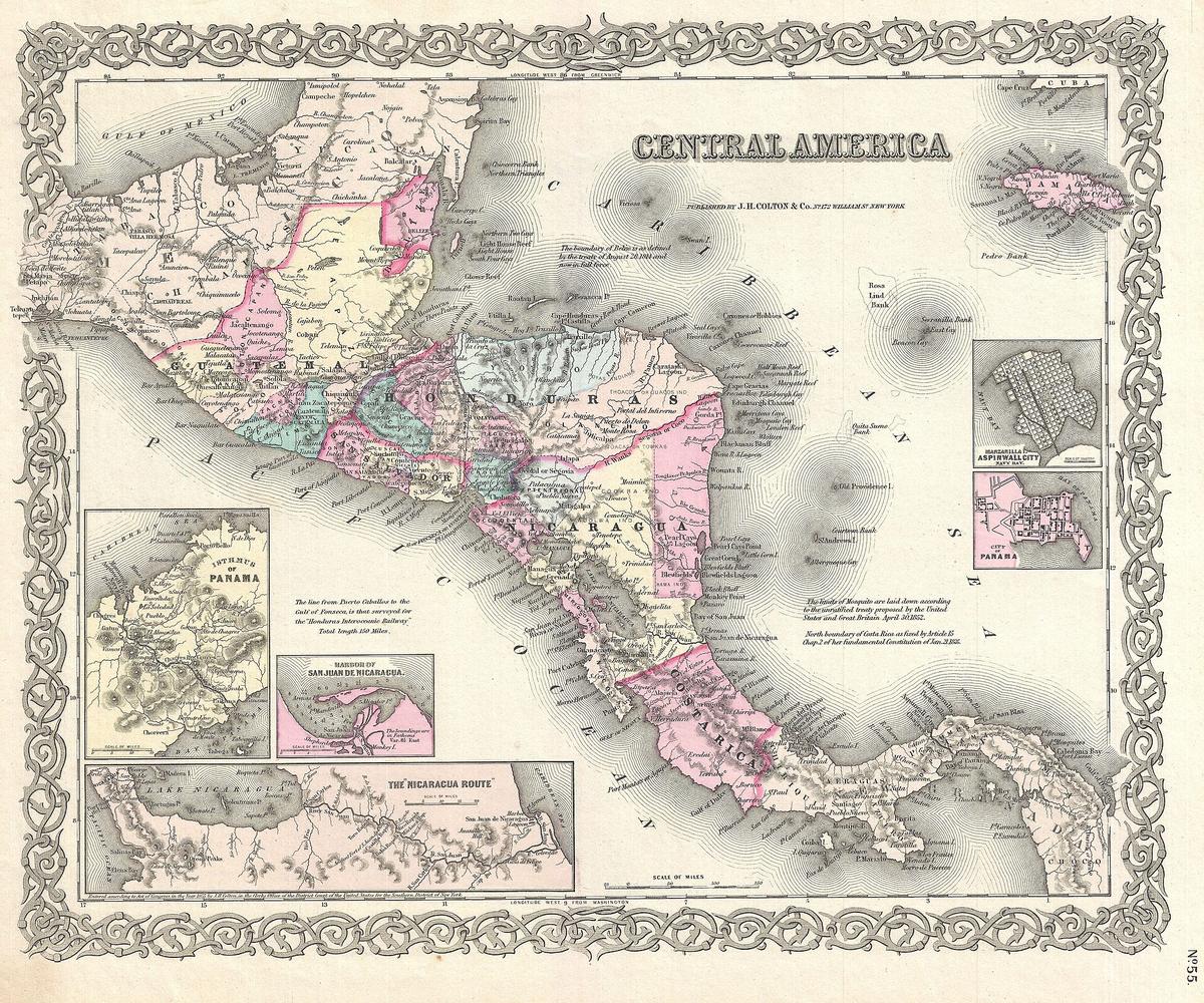 Central America town street