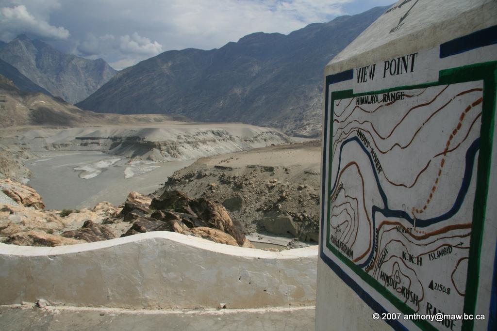 Karakoram Highway mountains