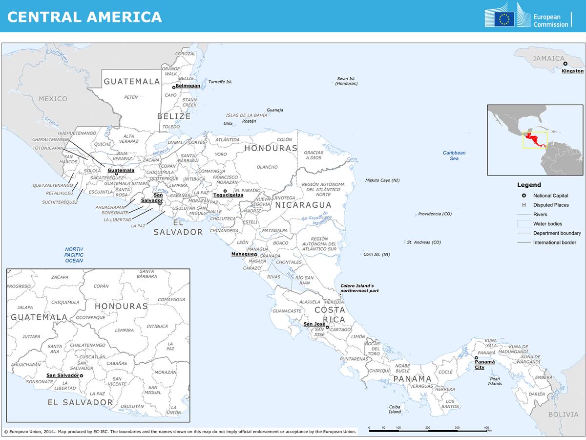 Central America landscape