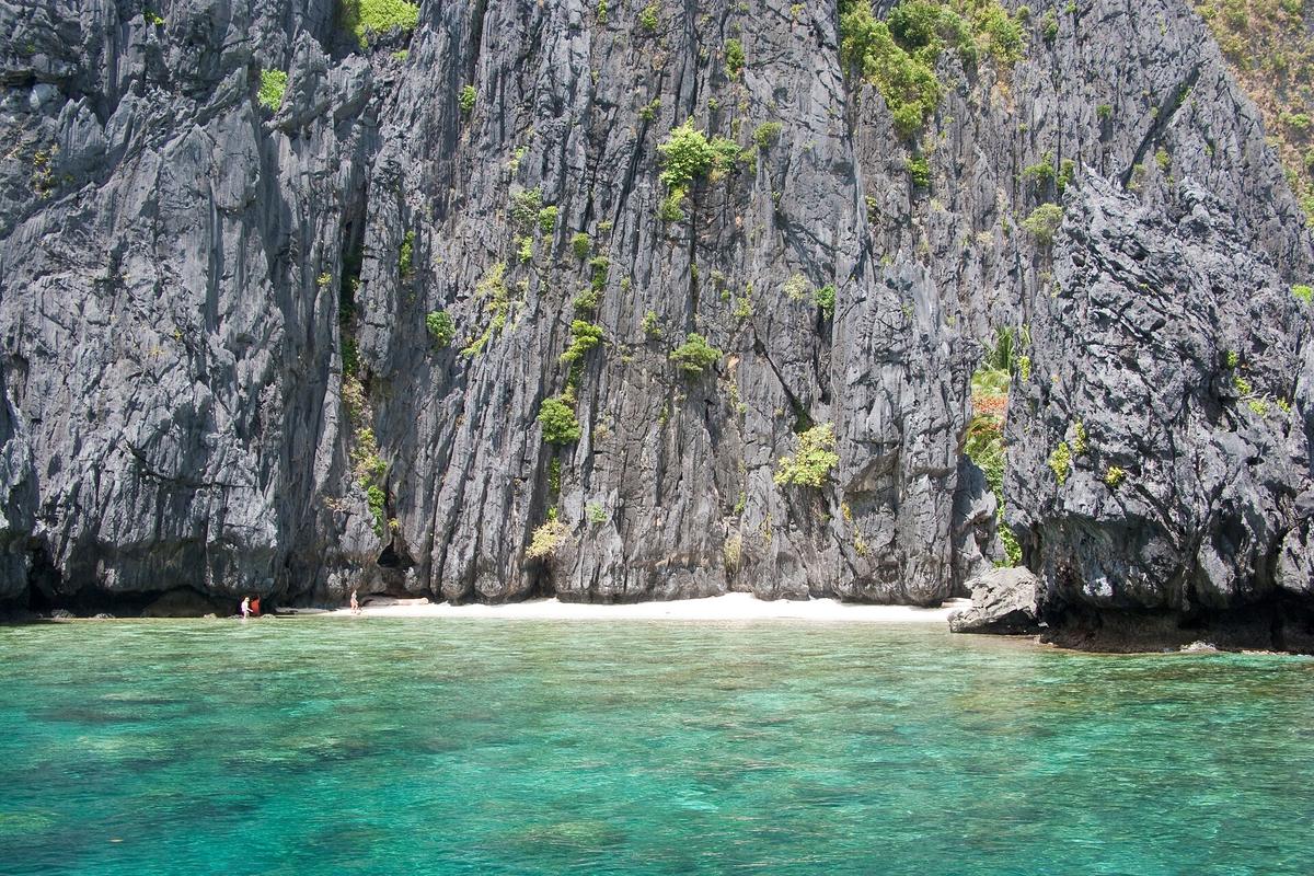 Palawan limestone island