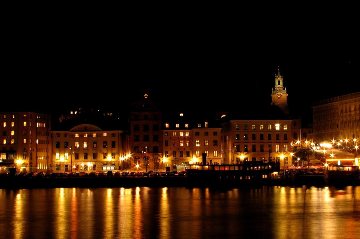Stockholm Gamla Stan waterfront