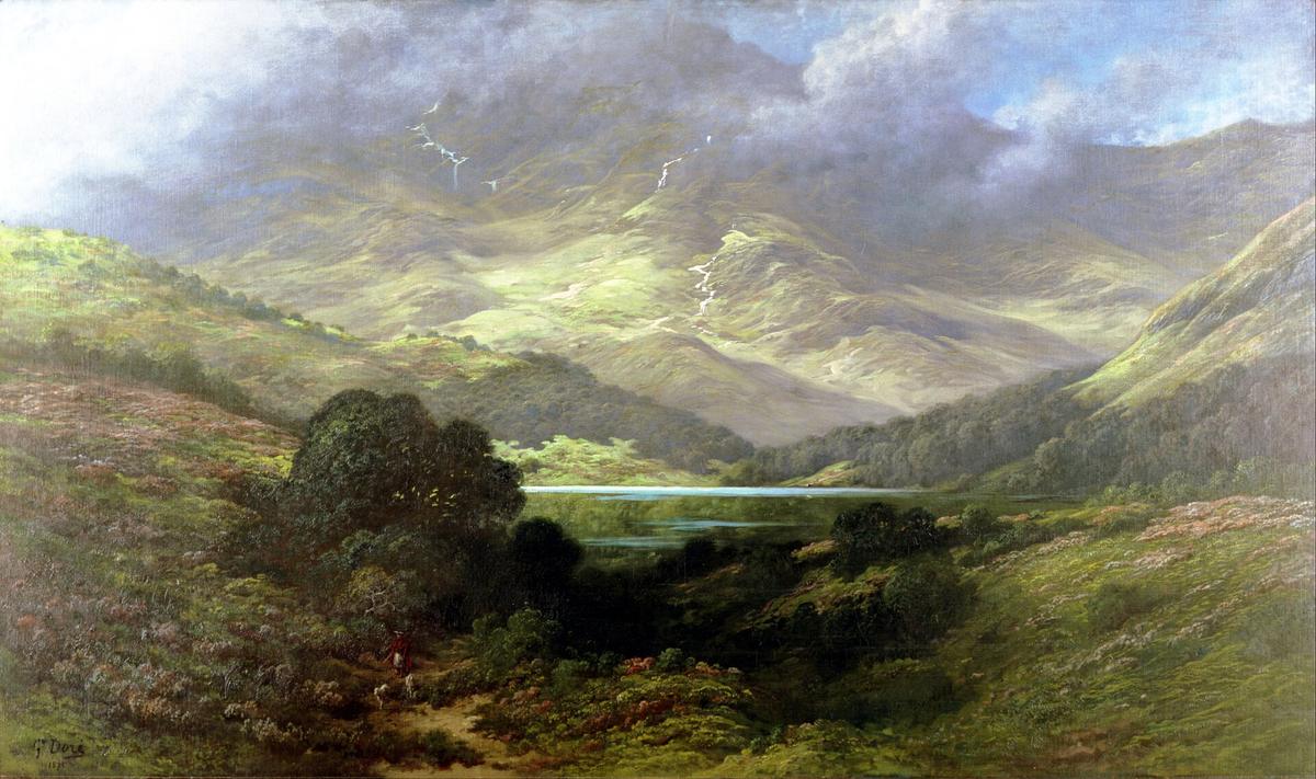 Scottish Highlands landscape