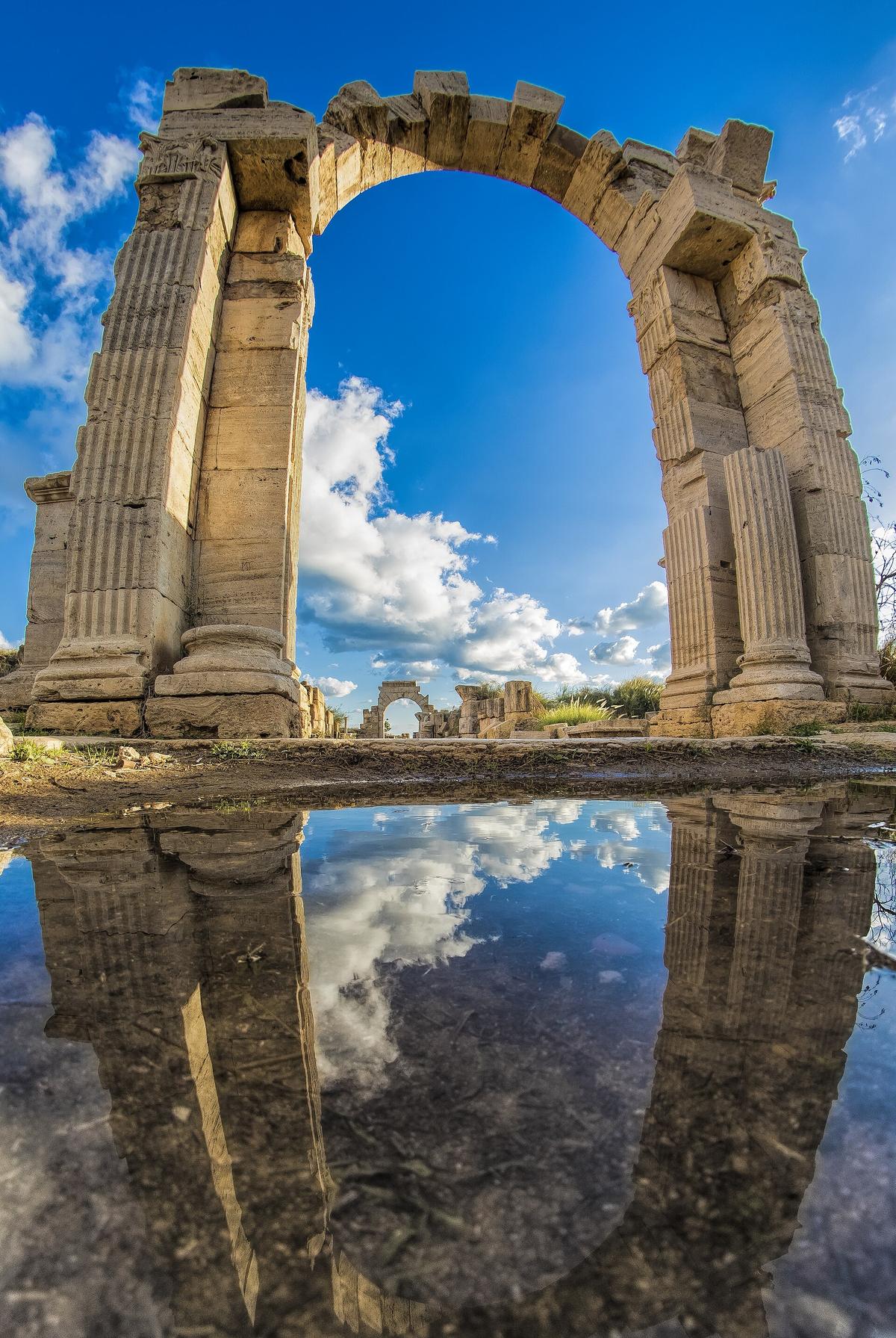 Leptis Magna Roman ruins