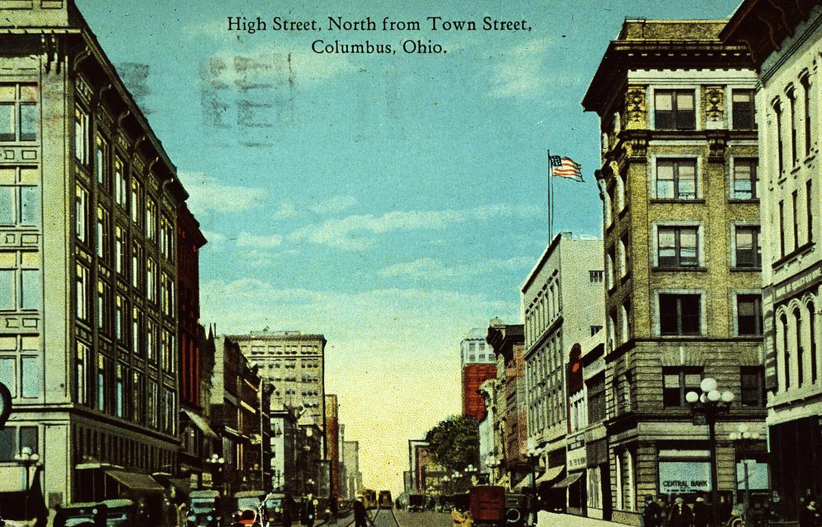 North America town street