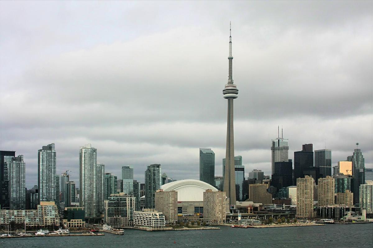 Toronto skyline waterfront