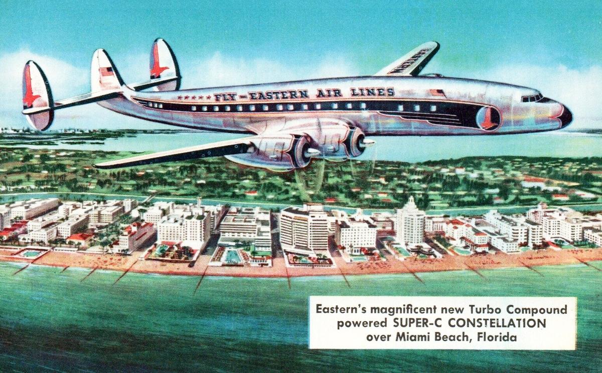 aircraft over Miami Beach