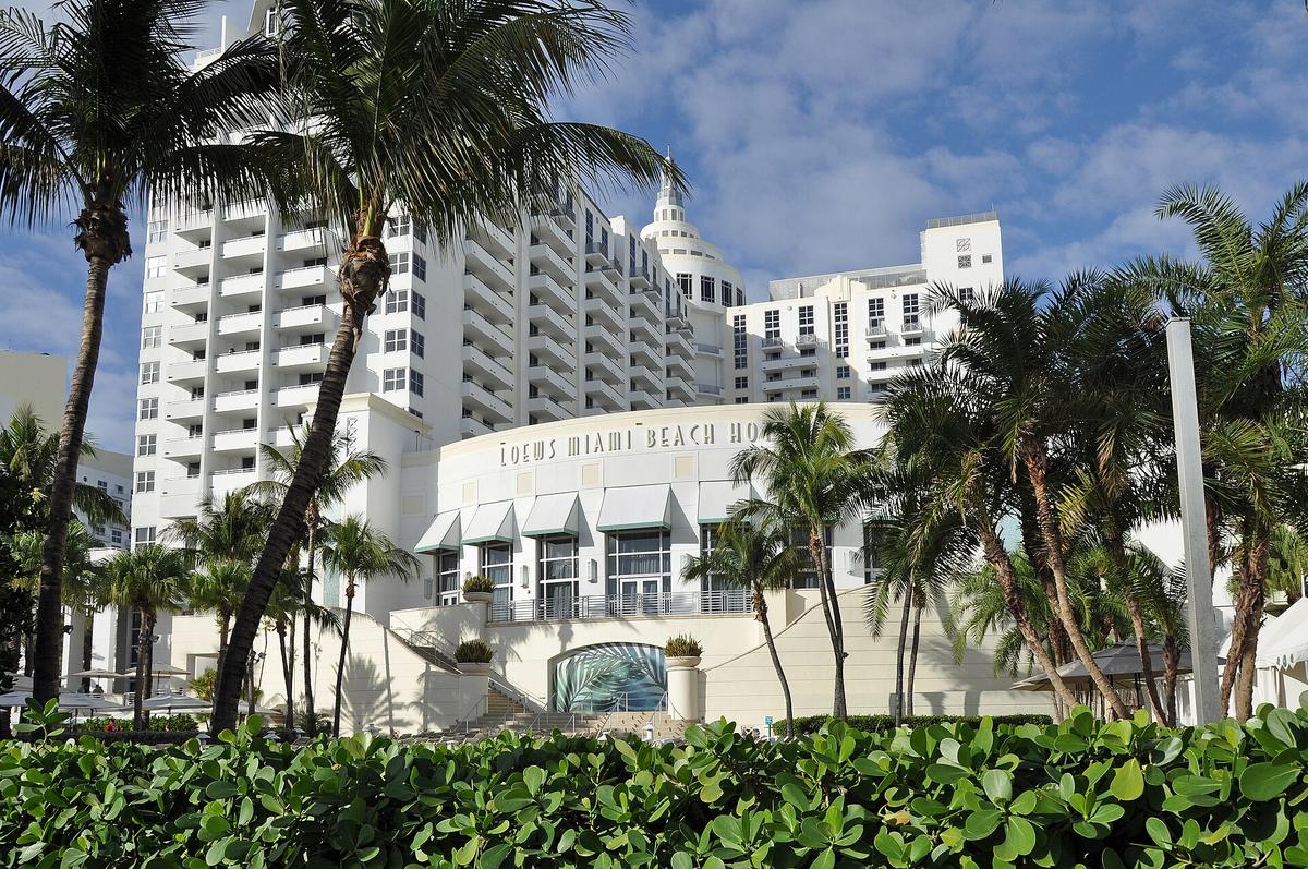 Miami Beach boardwalk