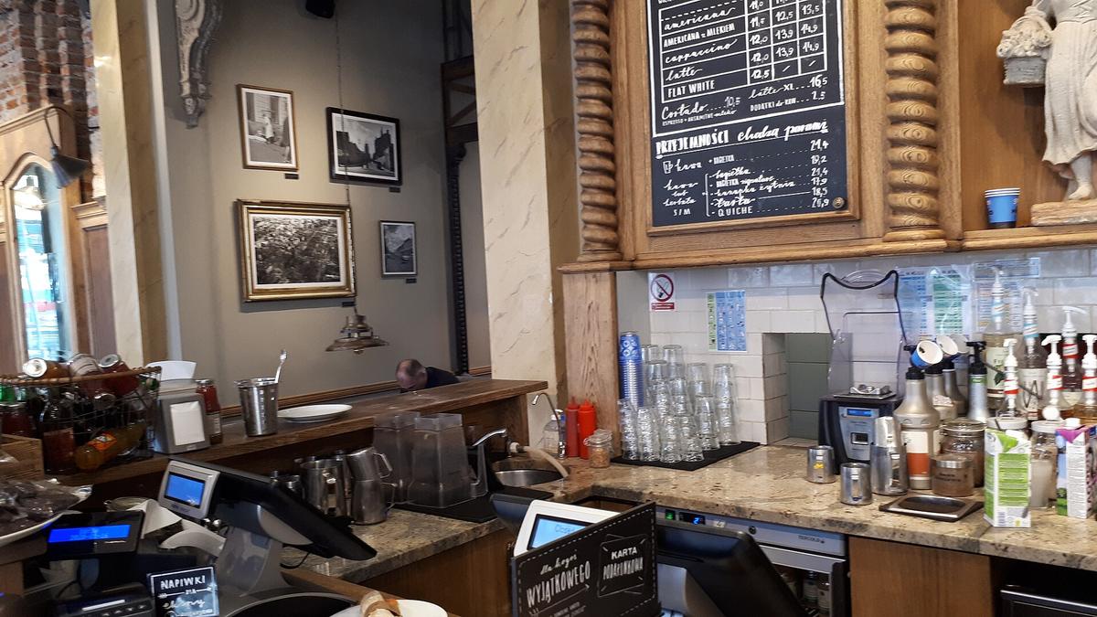 Warsaw cafe interior