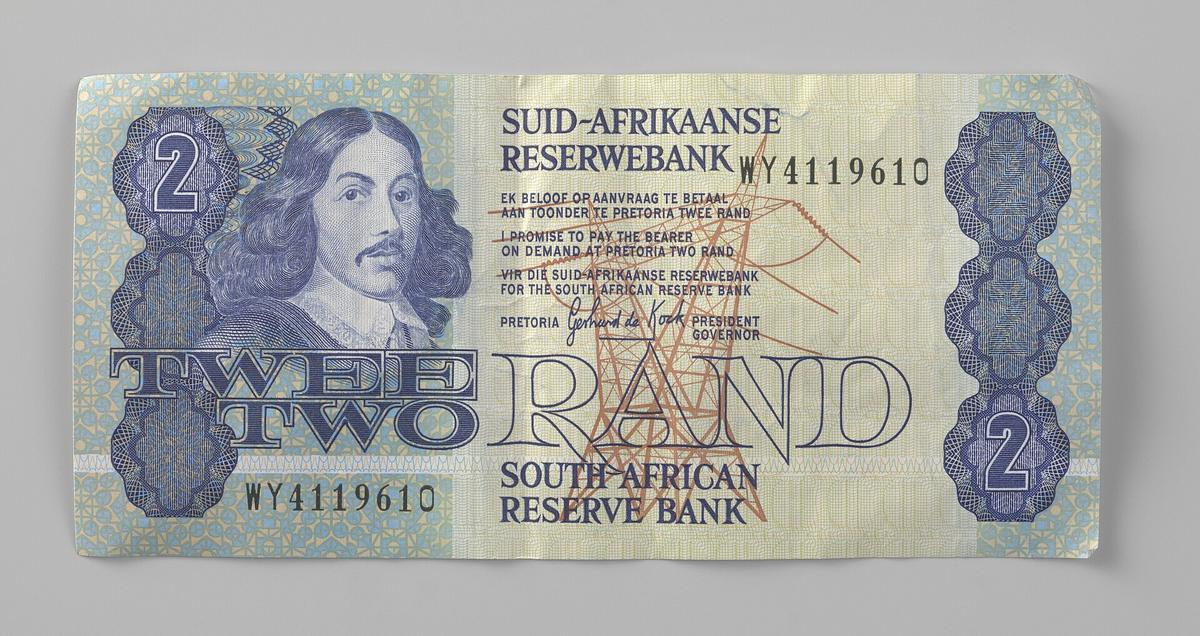 South African rand banknotes