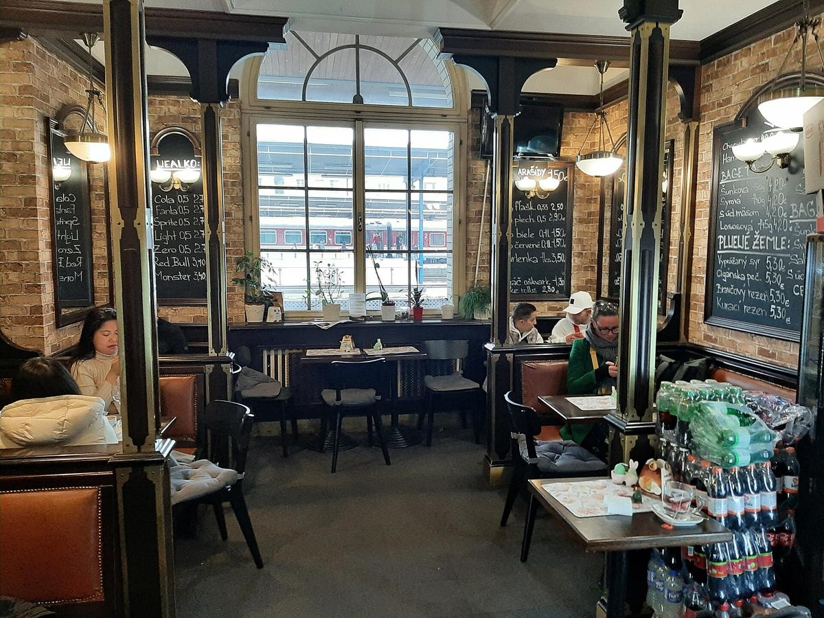 Bratislava cafe interior