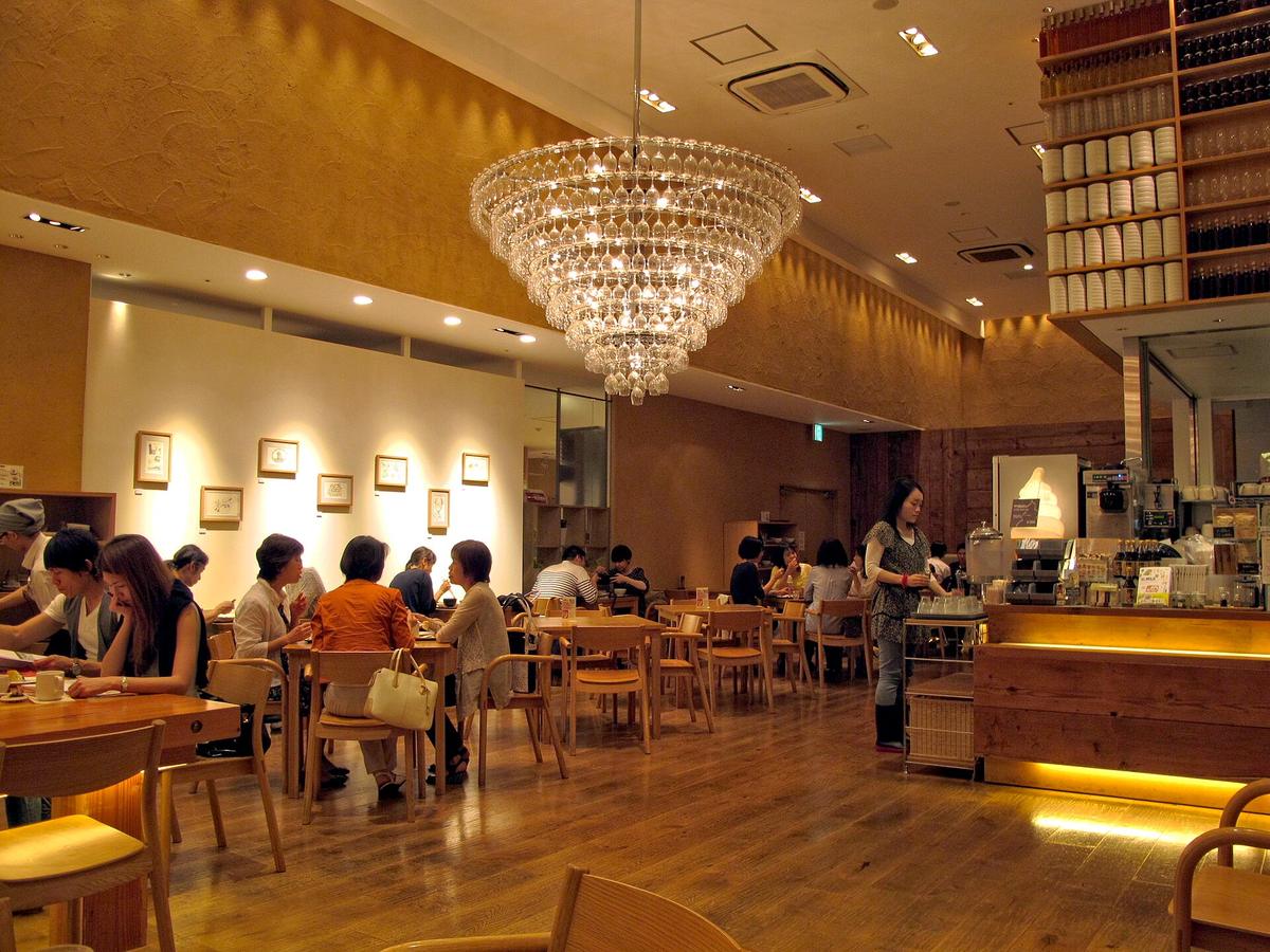 Tokyo cafe interior