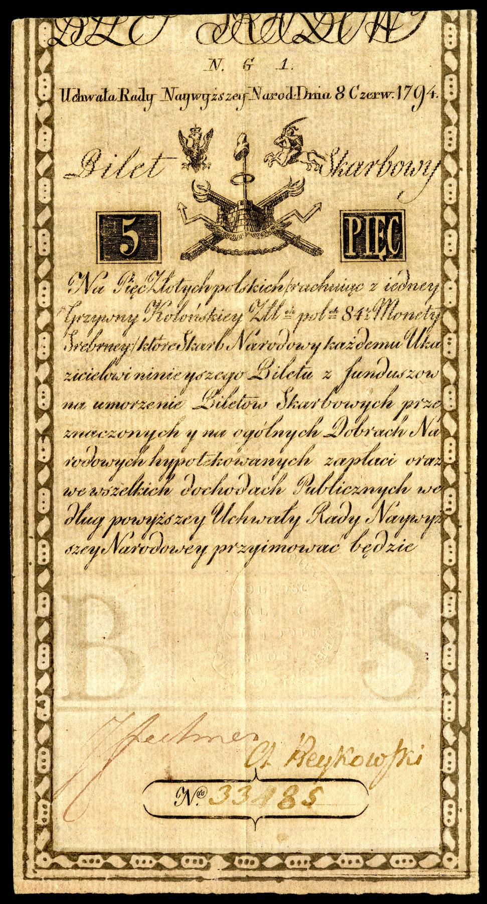 Poland banknotes currency