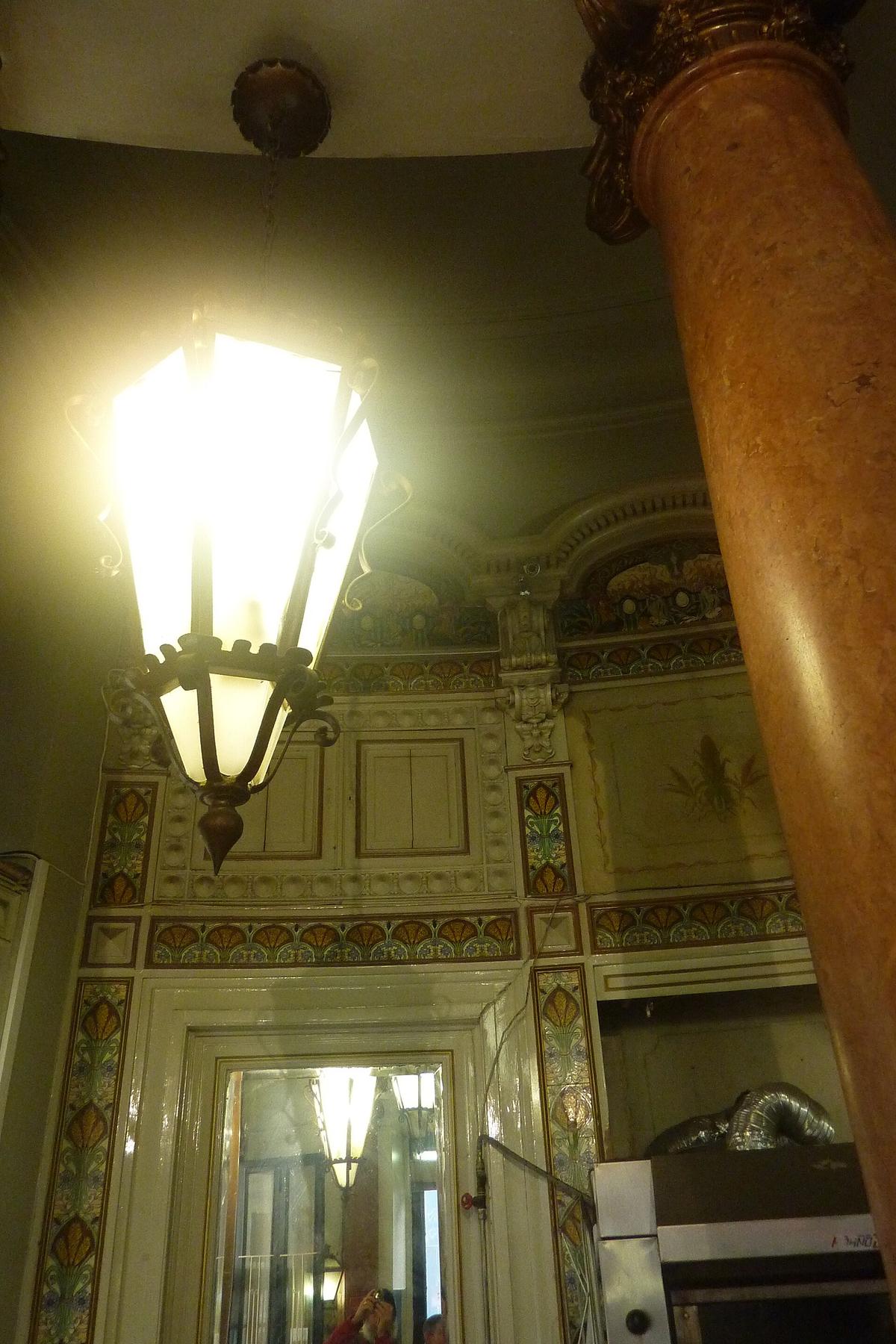Lisbon cafe interior