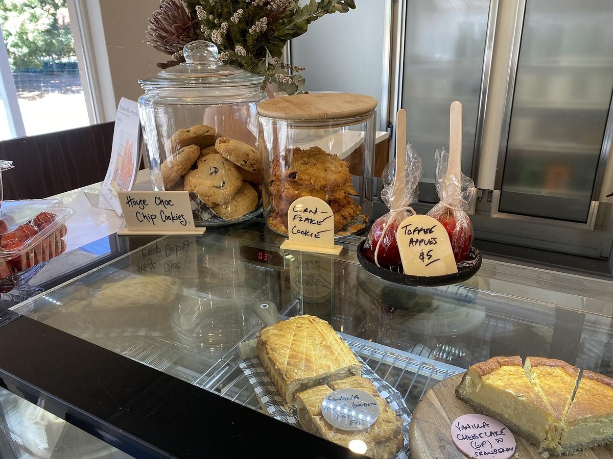 Australian cafe counter