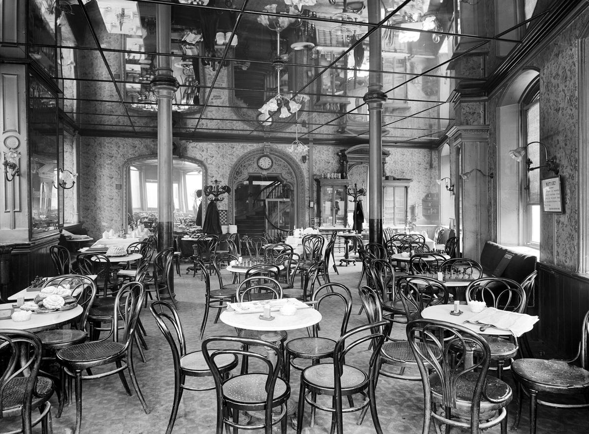 Vienna cafe interior