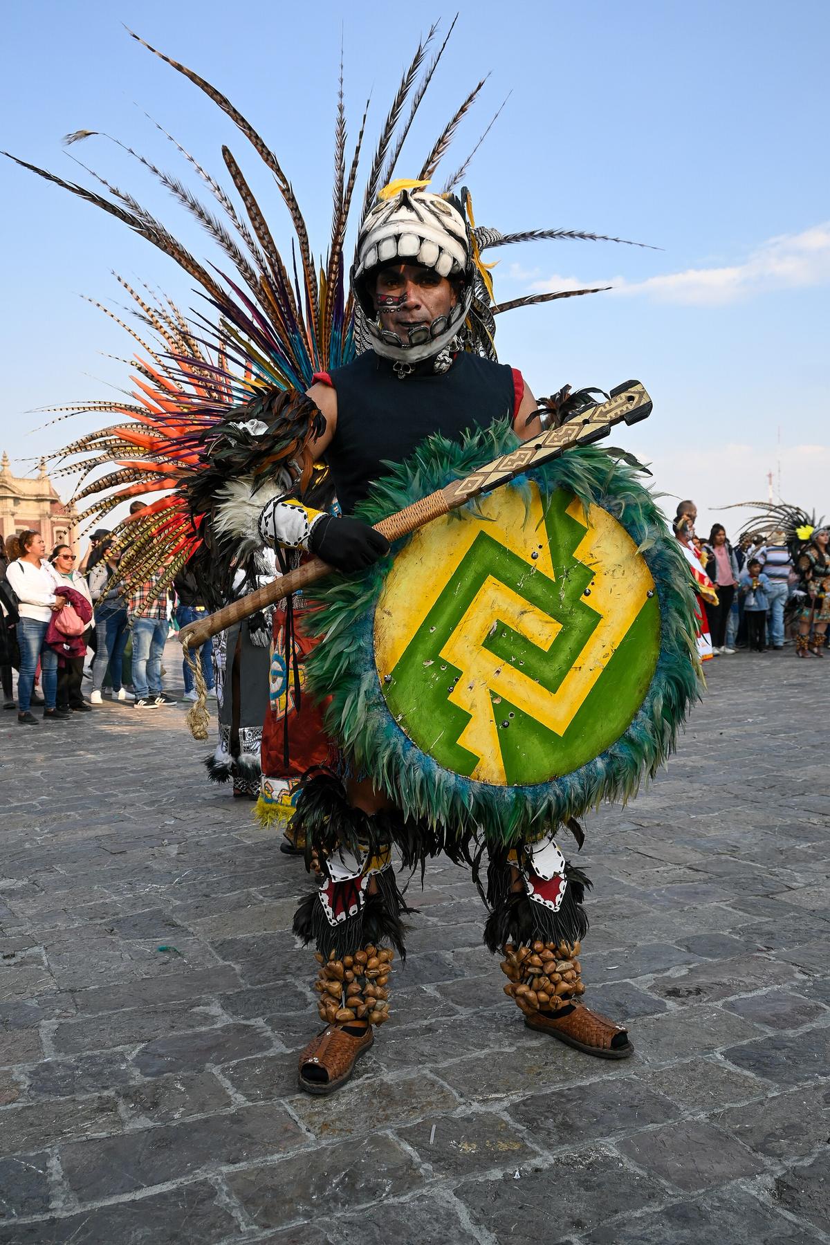 Mexico City street celebration
