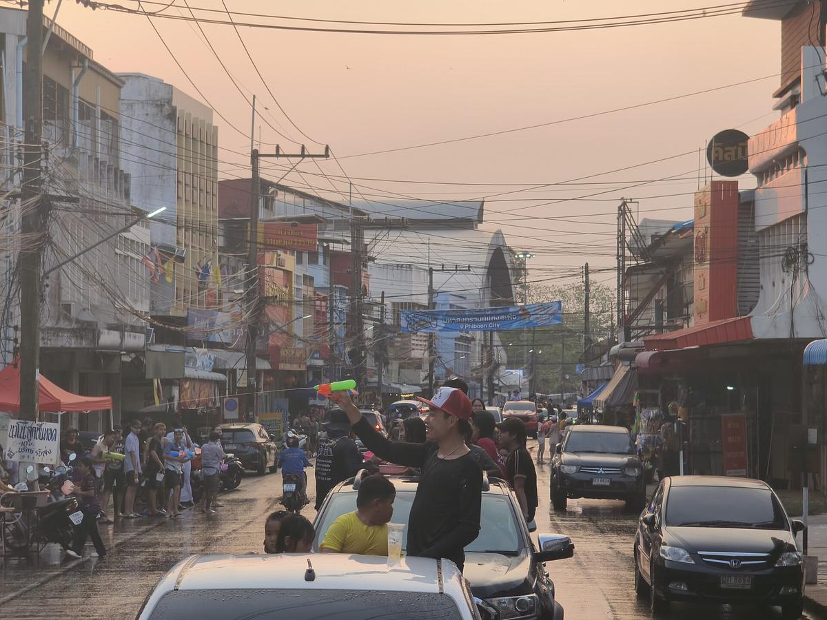 Songkran water festival