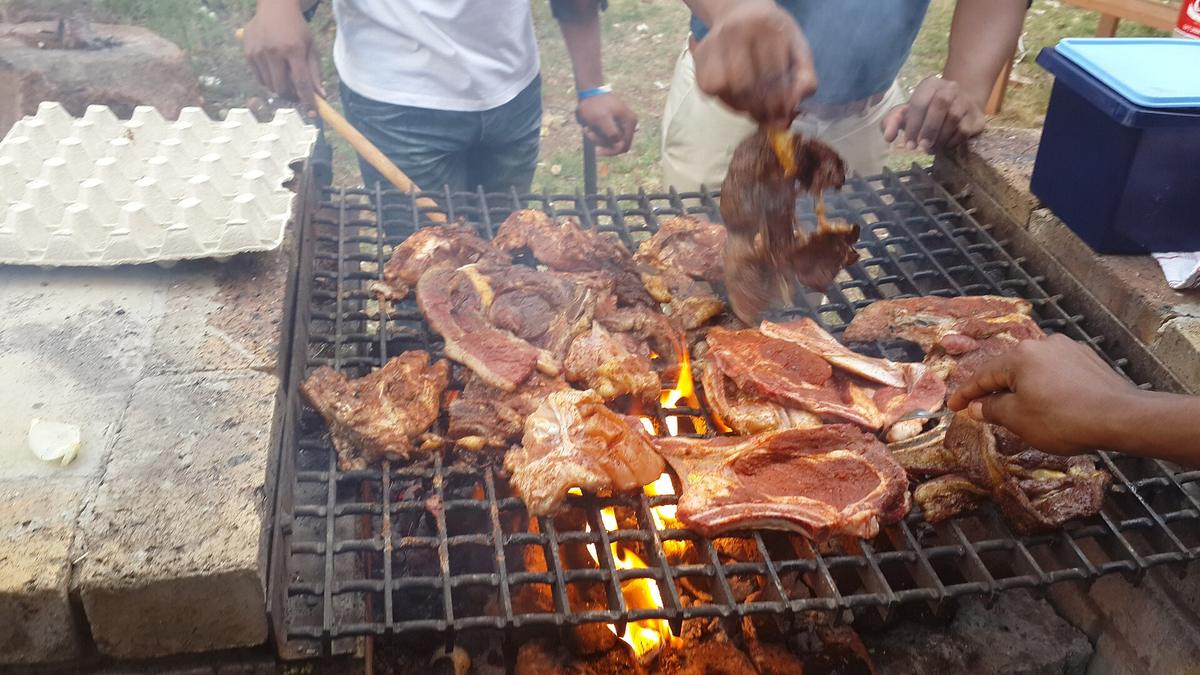 South African braai